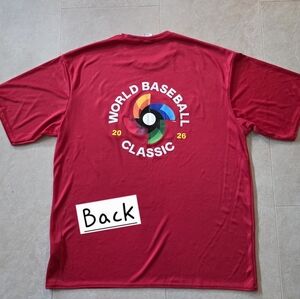 World Baseball Classic 2026 Puerto Rico Shirt Sizes: Large, XLarge And 2XLarge